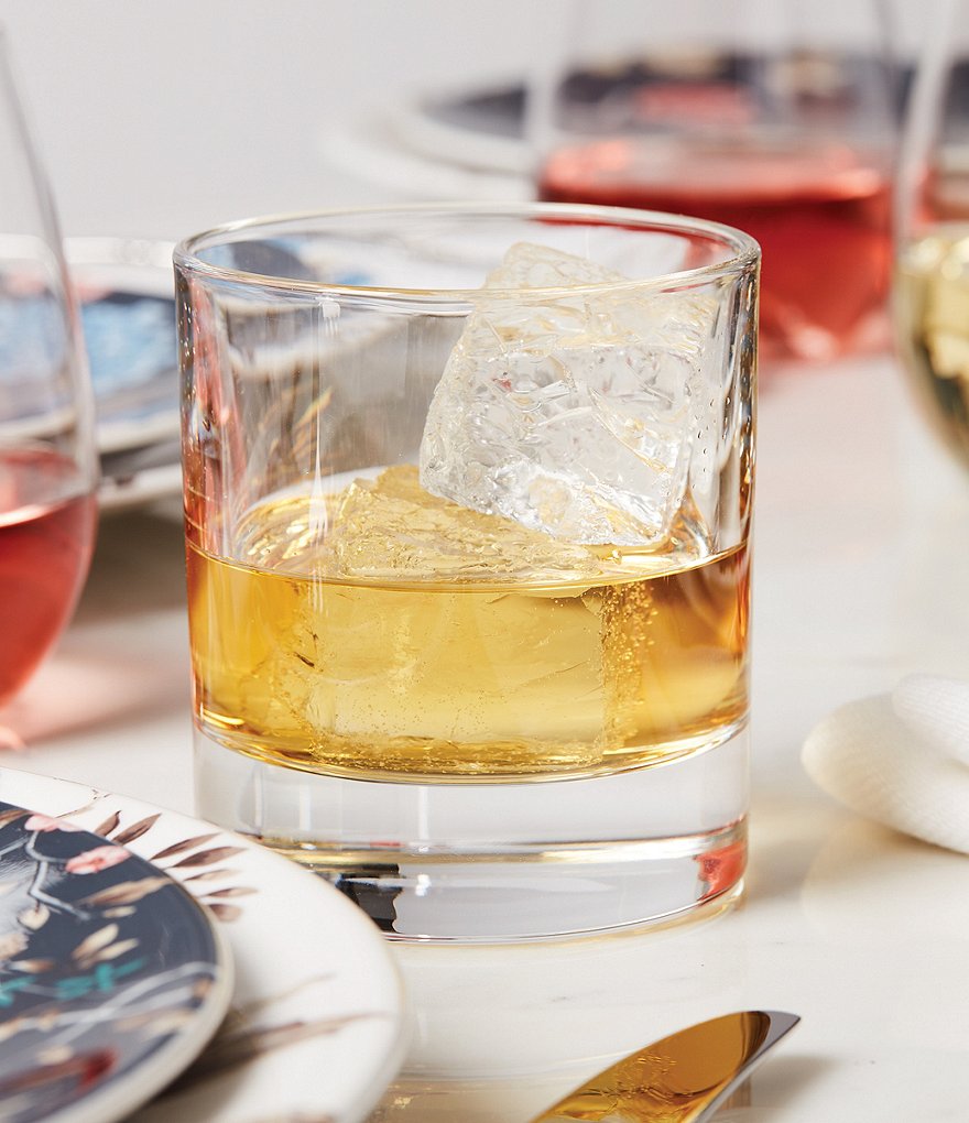 Lenox Tuscany Classic Cylinder Double Old-fashion Glasses, Set of 4