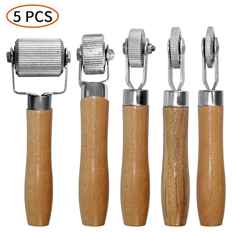 Car Sound Deadening Rolling Sound Proof Insulation 5 Pcs for Auto Noise Roller Car Sound Deadener Application Installation Tool Rolling Wheel Interior Accessories