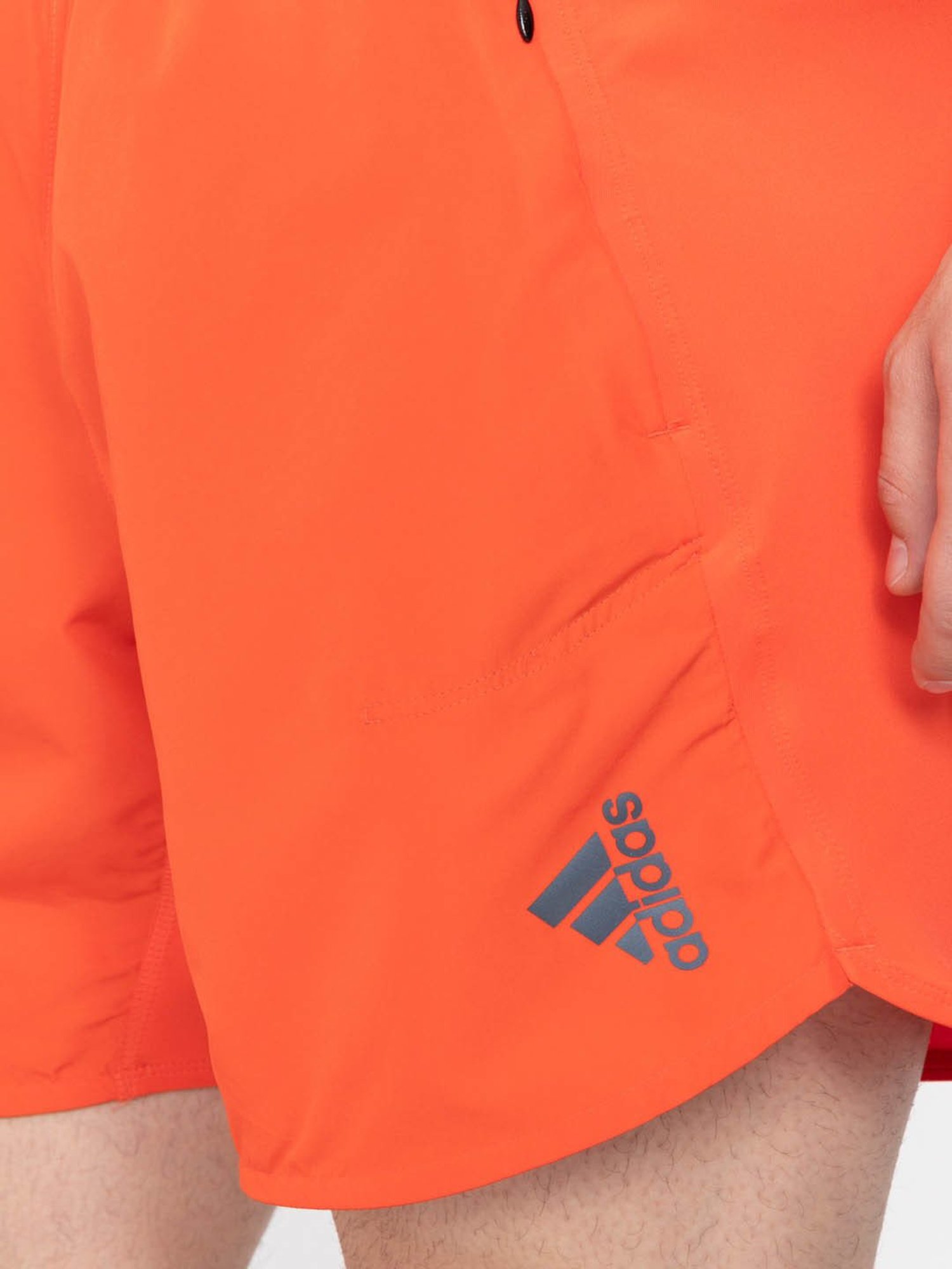 Adidas Red Regular Fit Sports Shorts