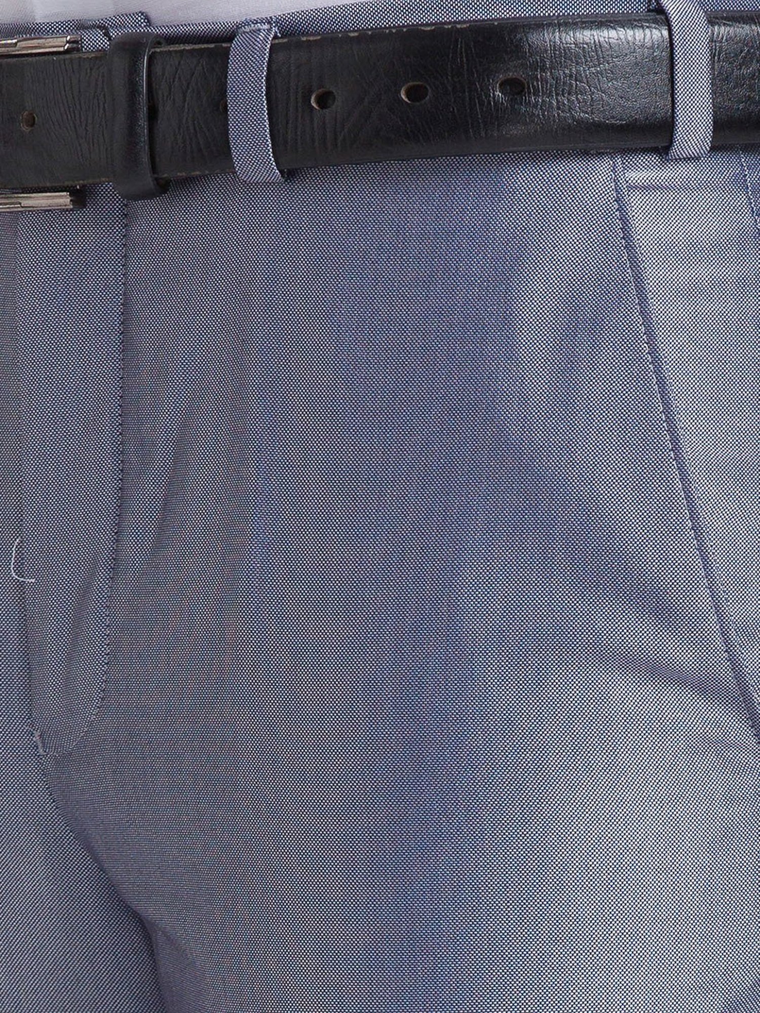 Parx Blue Regular Fit 2-Piece Suit