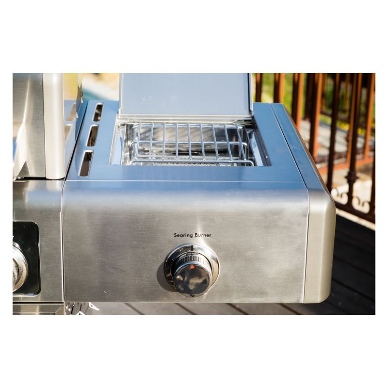 Kenmore Elite 5 Burner Gas Grill with Rotisserie Kit - PG40506SR