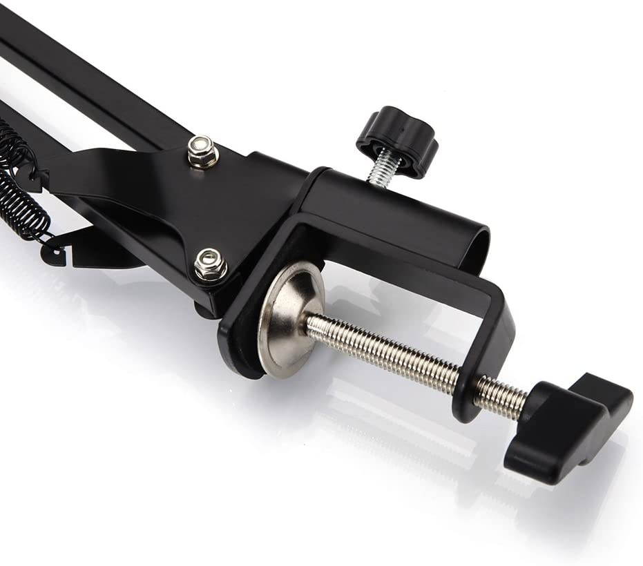 Professional Recording Microphone Stand Black