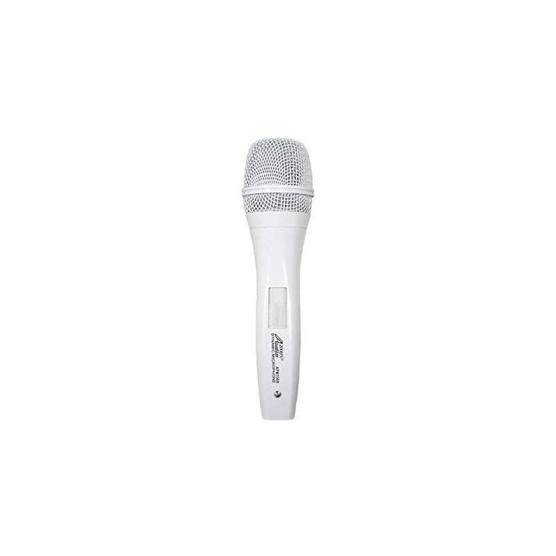 APM1068 White Dynamic Vocal Microphone with On/Off Switch