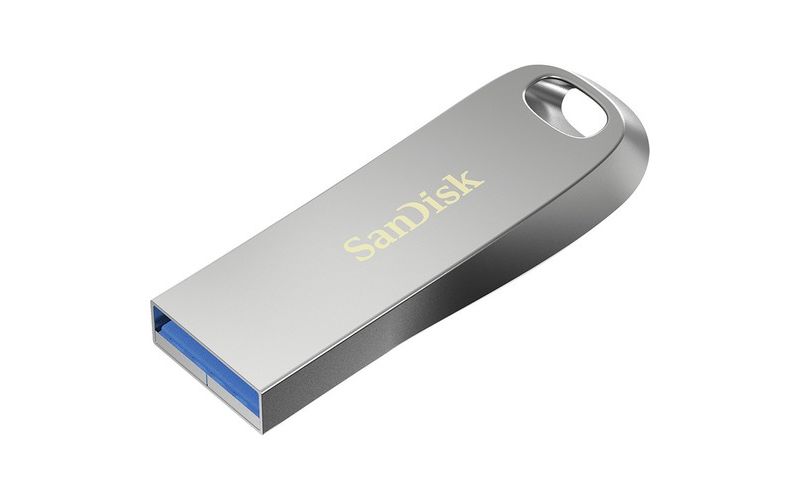 SanDisk 256GB Ultra Luxe USB 3.1 Flash Drive - 256 GB - USB 3.1 - 5 Year Warranty
