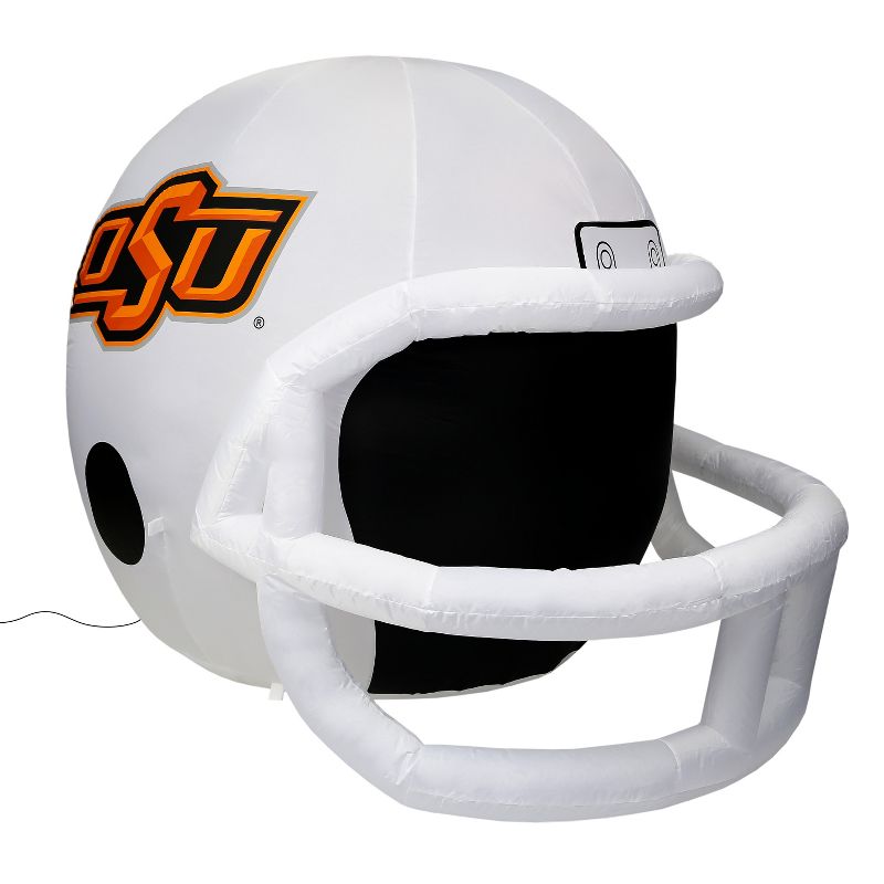 Fabrique NCAA Oklahoma State Team Inflatable Helmet   4 ft., 4 ft Tall, White