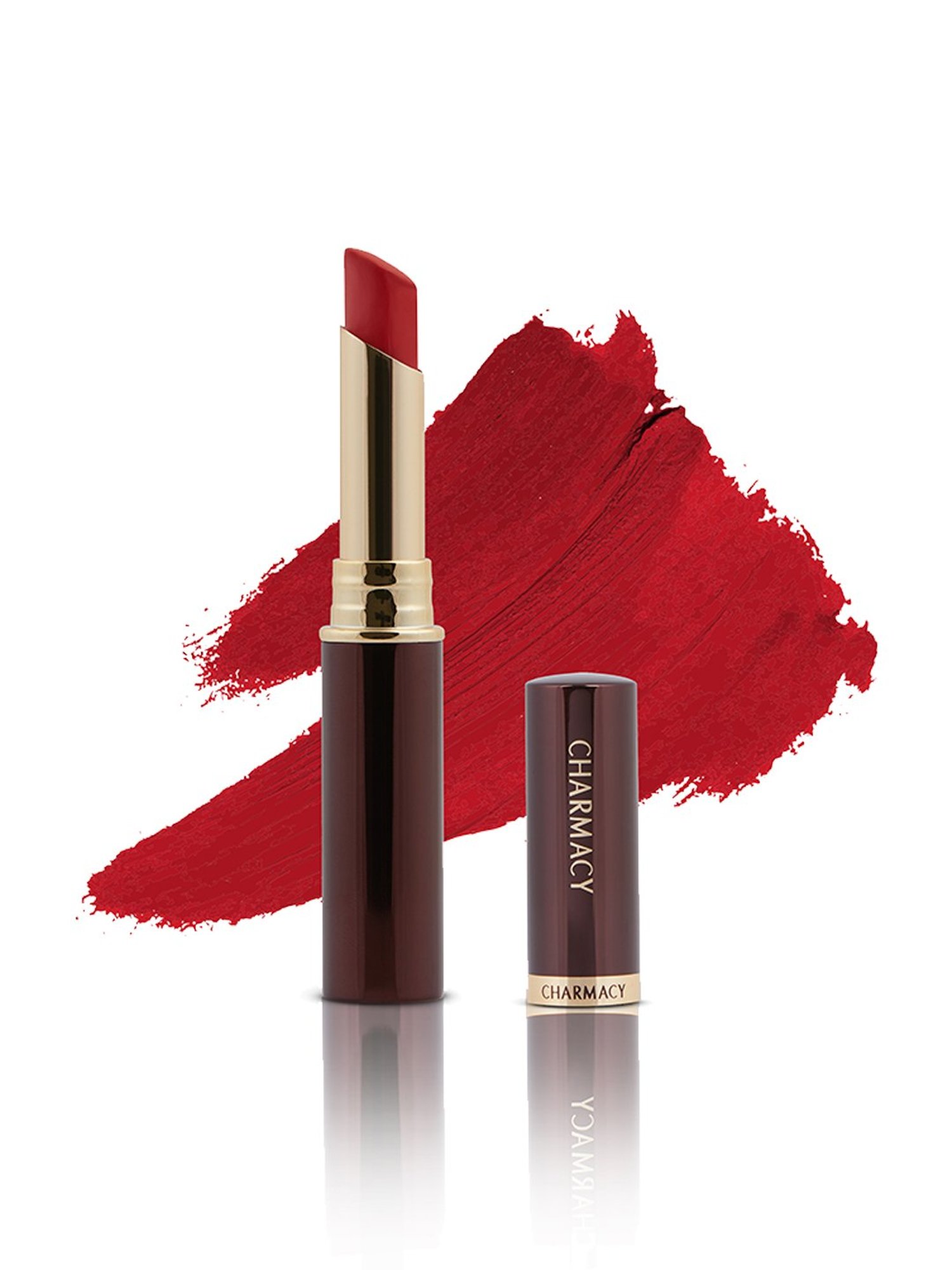 CHARMACY Milano Longstay Matte Lipstick 65 Cozy Red - 2.8 gm