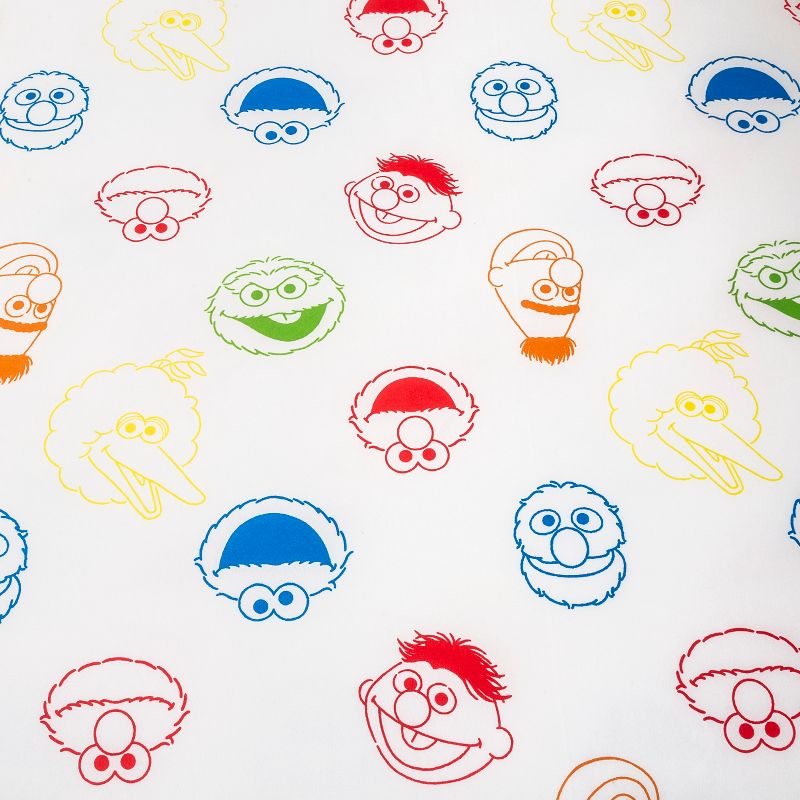 Sesame Street Full Color Block Sheet Set