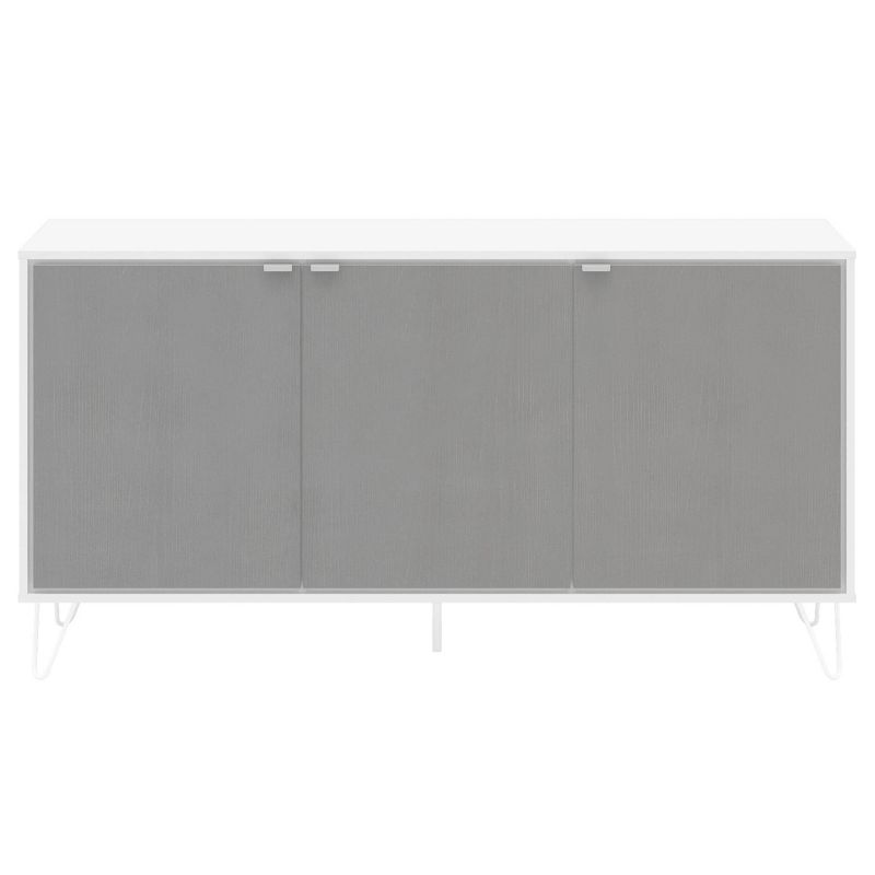 Madison Side Board White/Gray - Chique