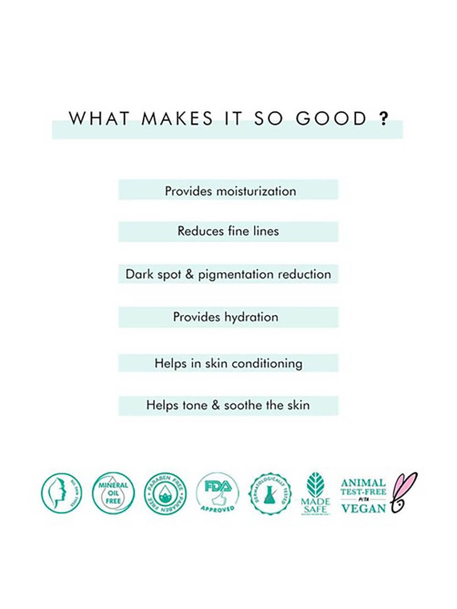 mCaffeine Naked Detox Hydrating Green Tea Night Gel - 50 ml