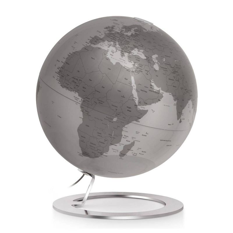 iGlobe Illuminated Designer Globe Silver - Waypoint Geographic
