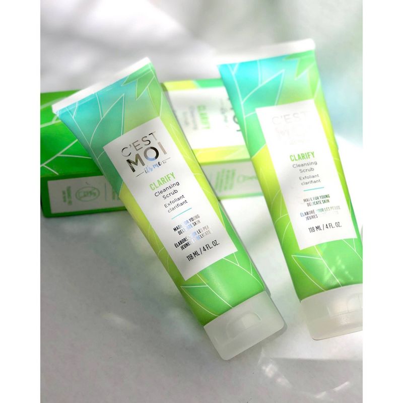 C'est Moi Clarify Facial Cleansing Scrub - 4 fl oz
