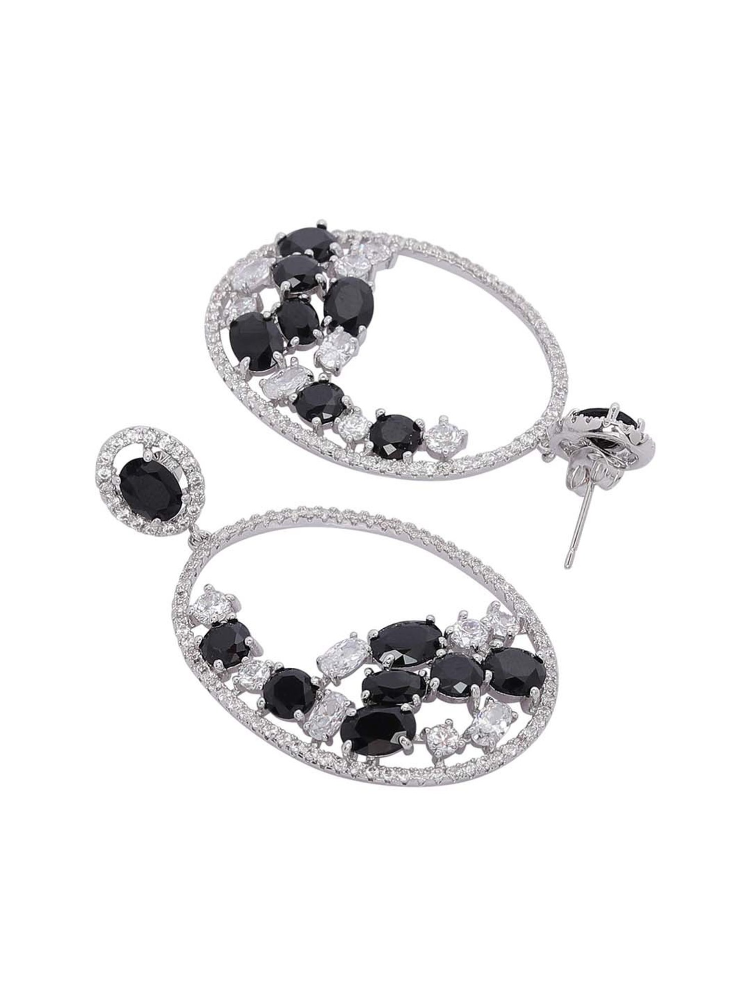 The Real Effect London 800 Silver Earrings for Women