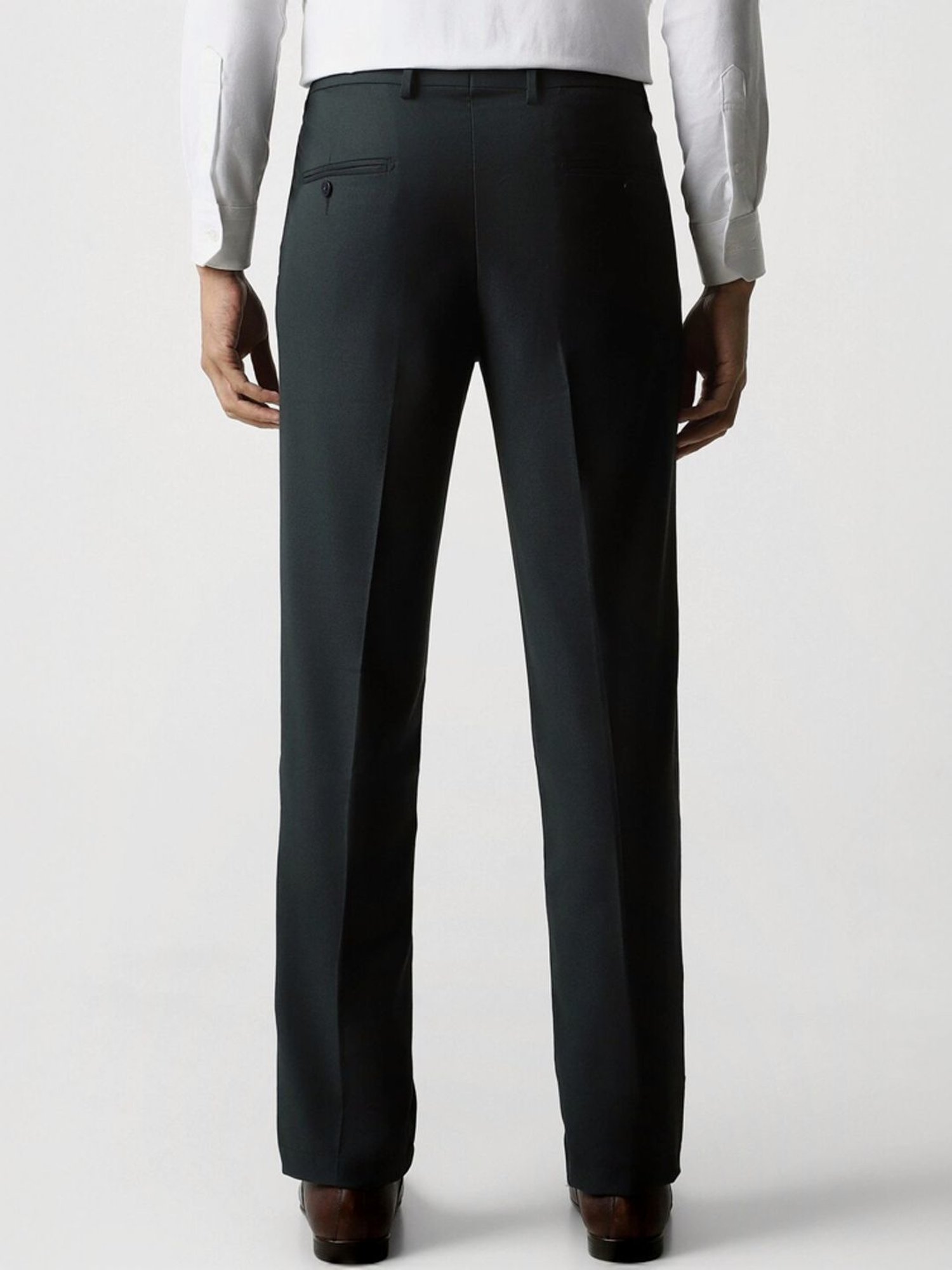 Van Heusen Navy Regular Fit Trousers