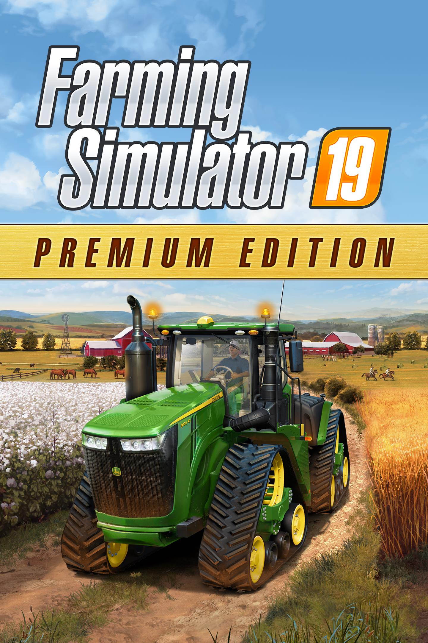 Farming Simulator 19 - Premium Edition  [Online Game Code]