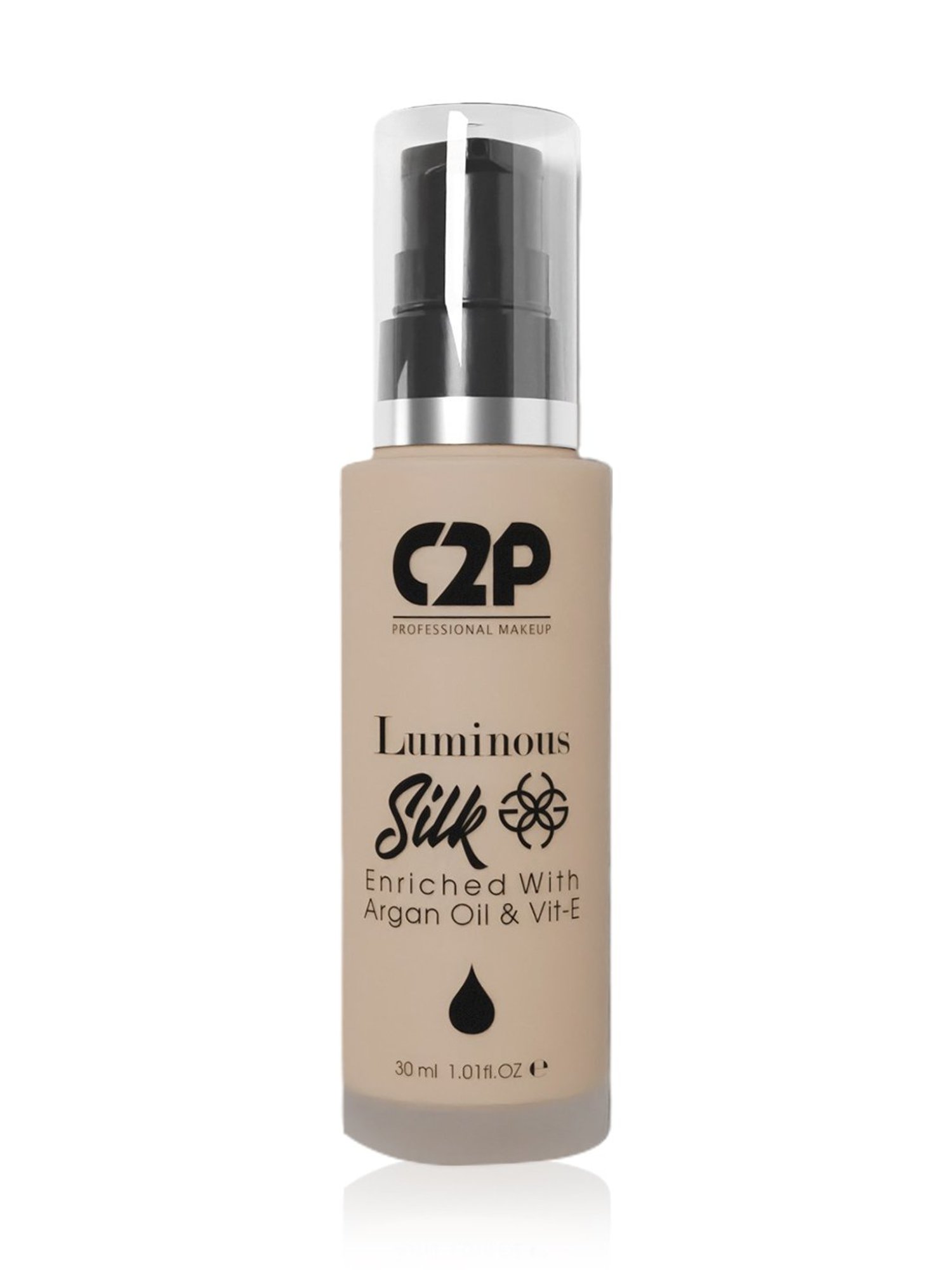 C2P PROFESSIONAL MAKEUP Luminous Silk Foundation Fair 02 - 30 ml