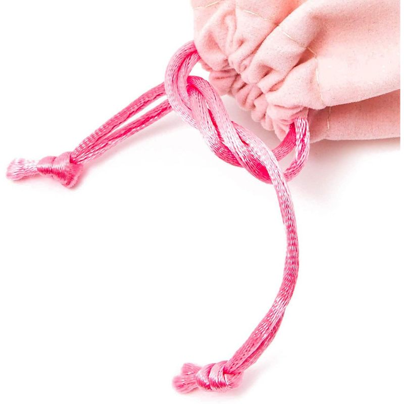 Sparkle and Bash 12-Pack Bridesmaid Proposal Drawstring Gift Bags for Bridal Shower Gifts, Wedding Favors, Bachelorette Hen's Party Kit, 4" x 4.75"