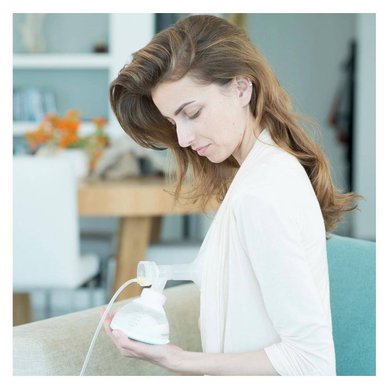 Nanobebe Stage 2 Transition Baby Bottle 8oz - Gray