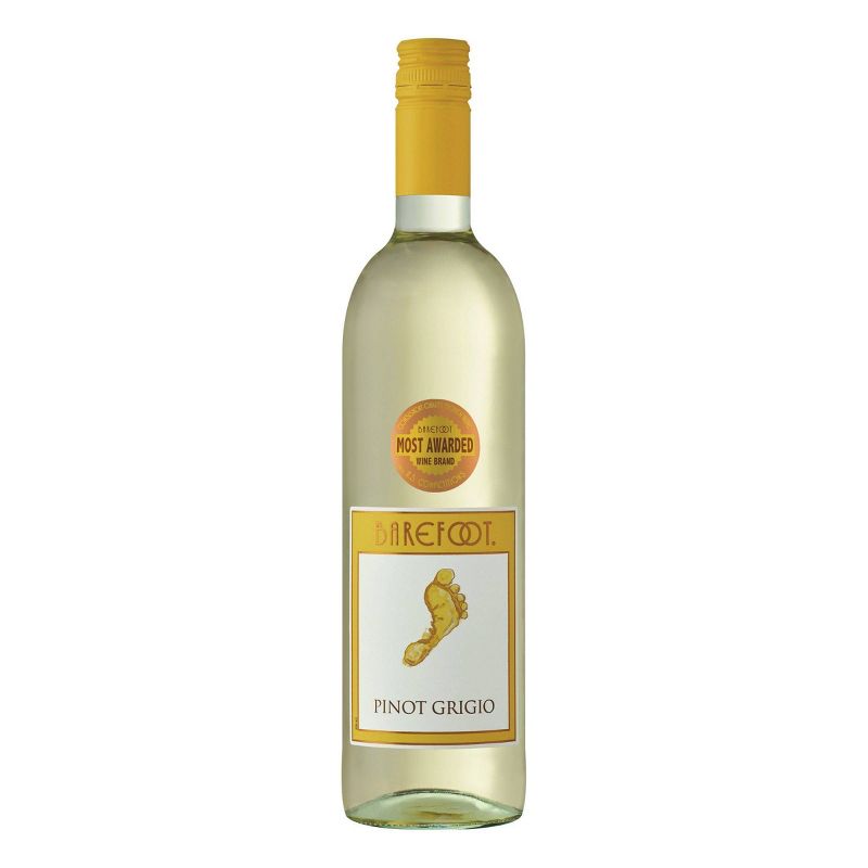 Barefoot Pinot Grigio White Wine - 750ml Bottle