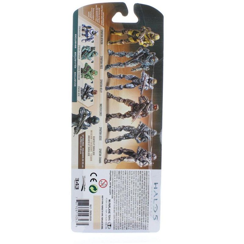 Mcfarlane Toys Halo 5 Guardians Series 1 6" Action Figure Athlon Spartan (Gold/Steel)