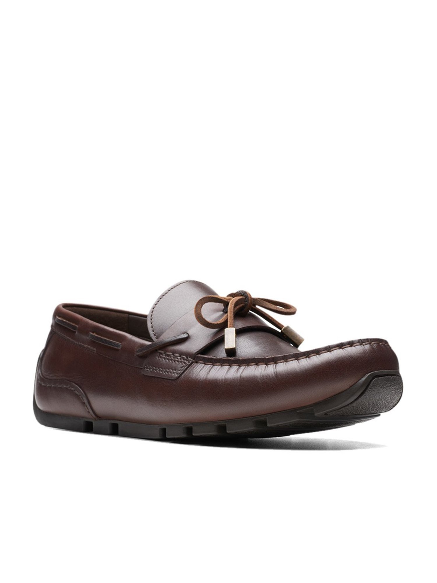 Clarks Men's Oswick Step Brown Boat Shoes