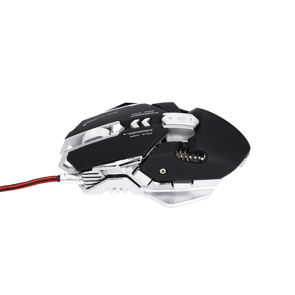 G9 USB Wired Gaming Mouse Mechanical Game Mice Adjustable 3500DPI 7 Programmable Buttons LED Lighting Effect