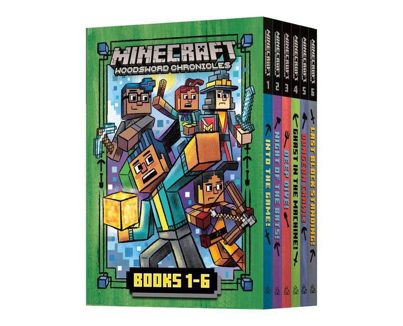 Minecraft Woodsword Chronicles: The Complete Series: Books 1-6 (Minecraft Woosdword Chronicles) - (Stepping Stone Book(tm)) by Nick Eliopulos