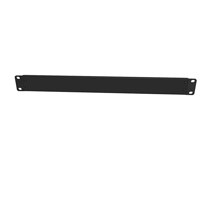 1U New Disassembled Blank Rack Mount Panel for 19Inch Server Rack Enclosure or Network Cabinet Black