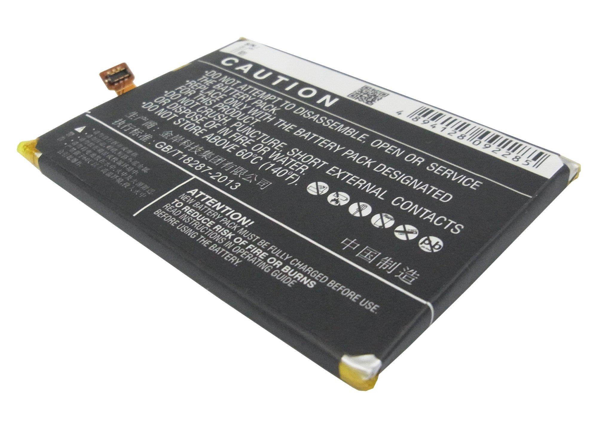 2940mAh / 11.17Wh Battery For GIONEE E6 Mini,