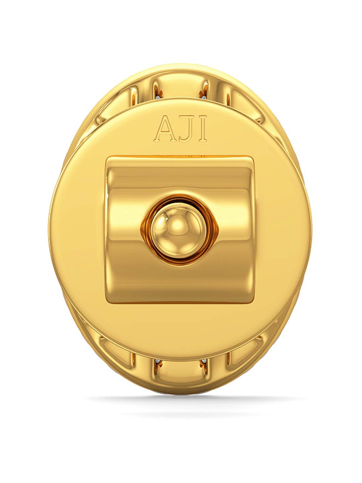 Joyalukkas 18 kt Gold & Diamond Stud Earrings