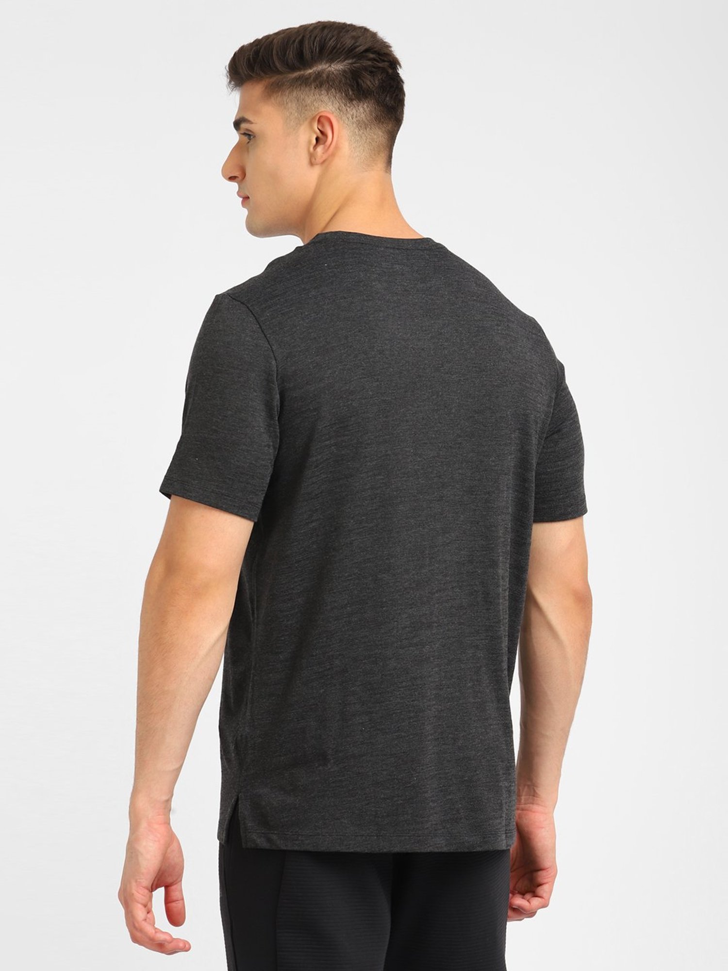 adidas Grey Round Neck T-Shirt