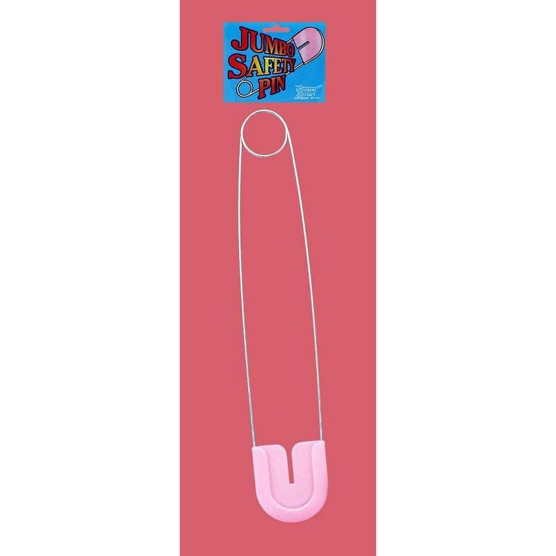 Forum Novelties Baby Adult Costume Jumbo Pink Diaper Pin