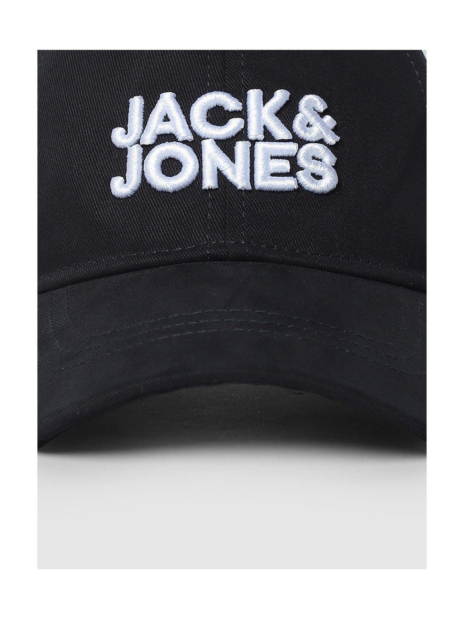 Jack & Jones Junior Black Embroidered Cap
