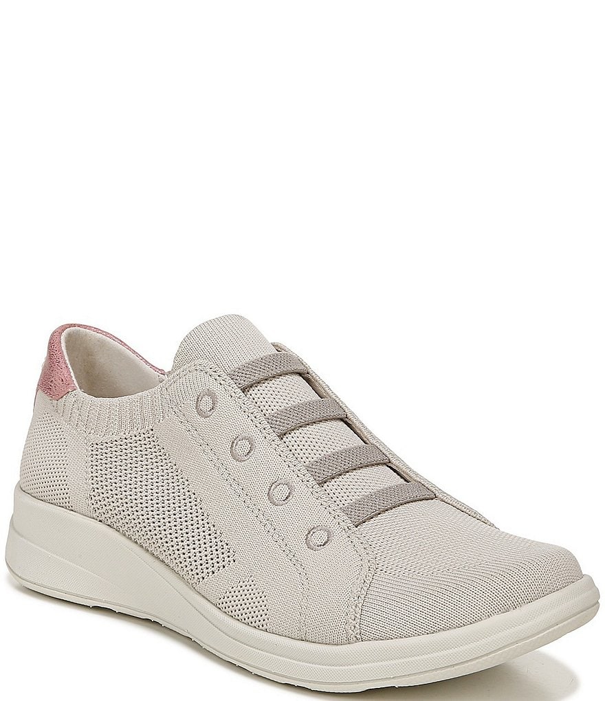 Bzees Premium Golden Knit Washable Slip-On Sneakers