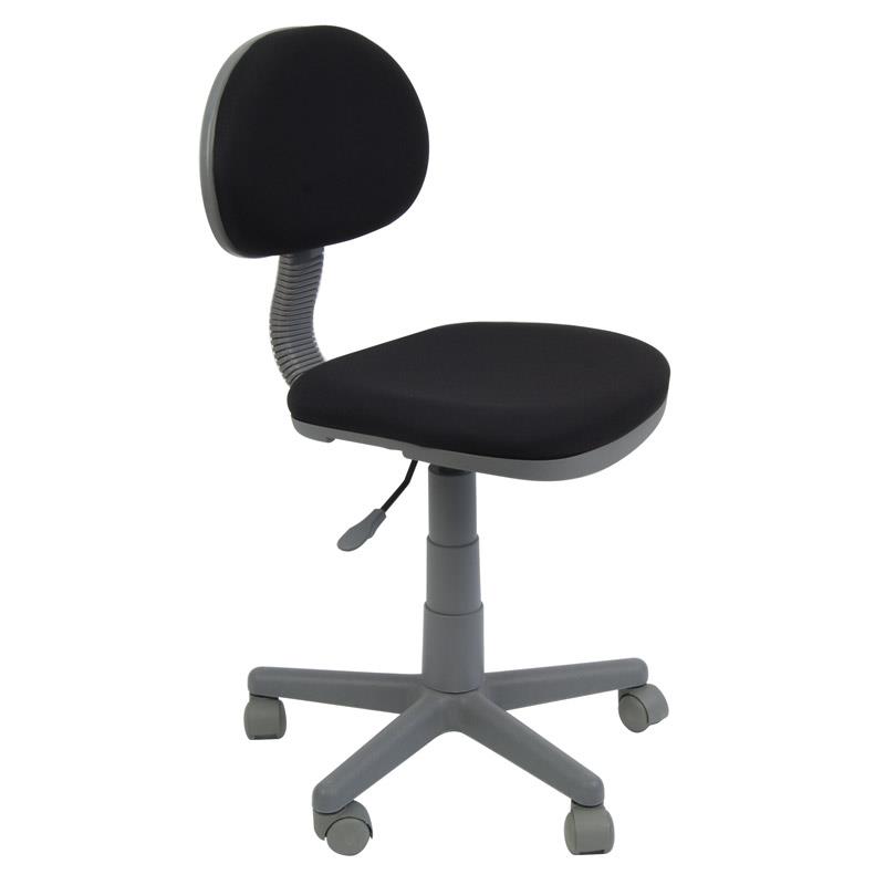 Black/ Gray Deluxe Task Chair by Studio Designs