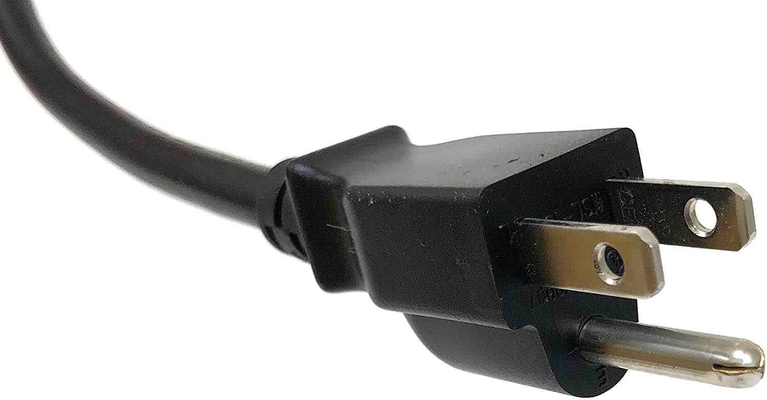 Micro Connectors, Inc. 6 feet 3 Prong "Mickey Mouse" Style Keyed Notebook Power Cord UL Approved (M05-126)