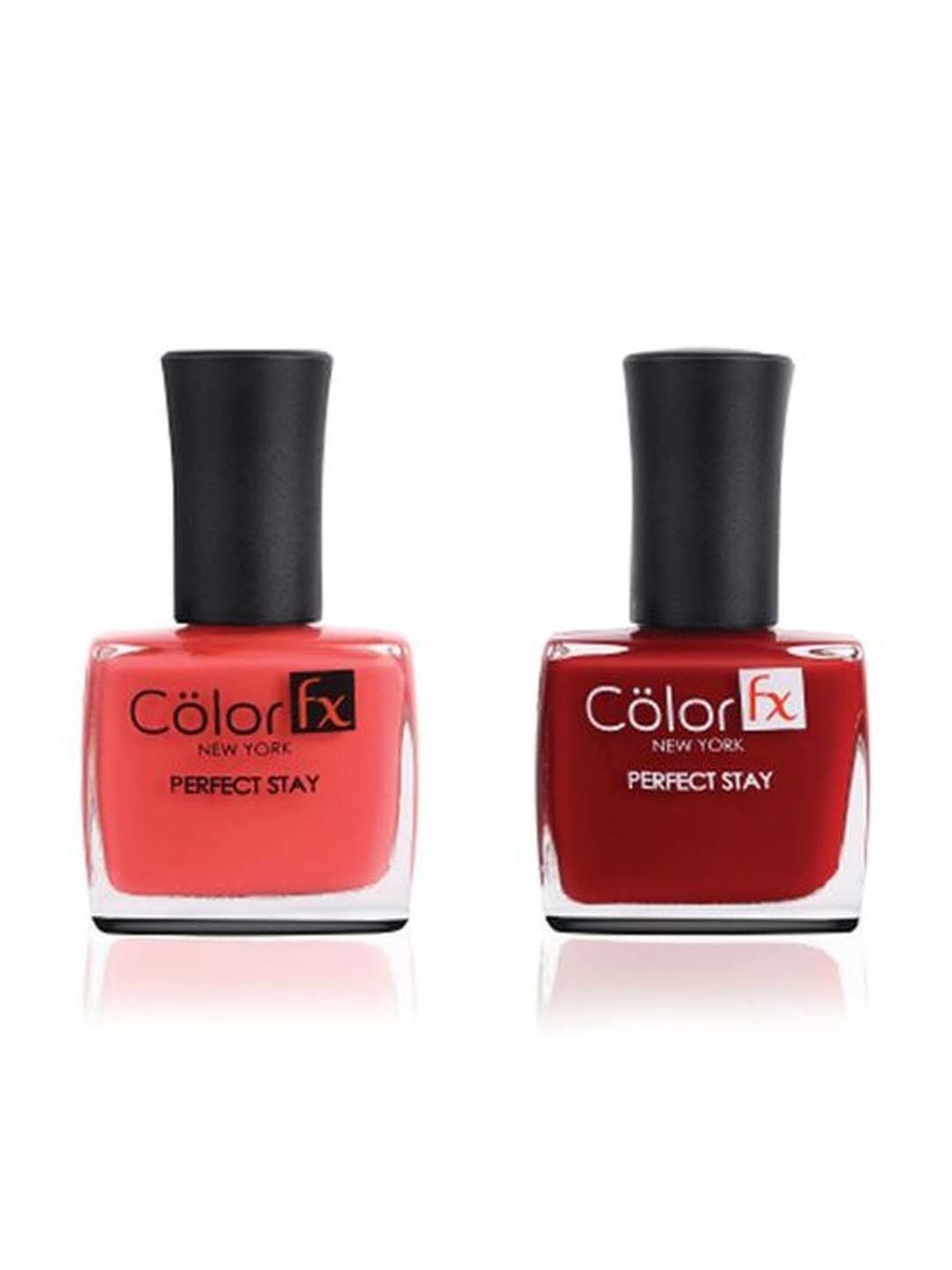 Color Fx Nail Enamel Basic Collection Perfect Stay 123 & Perfect Stay 124