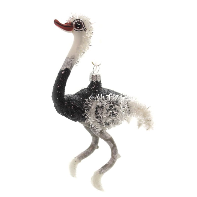 Morawski 7.0" Ostrich Flightless Bird  -  Tree Ornaments