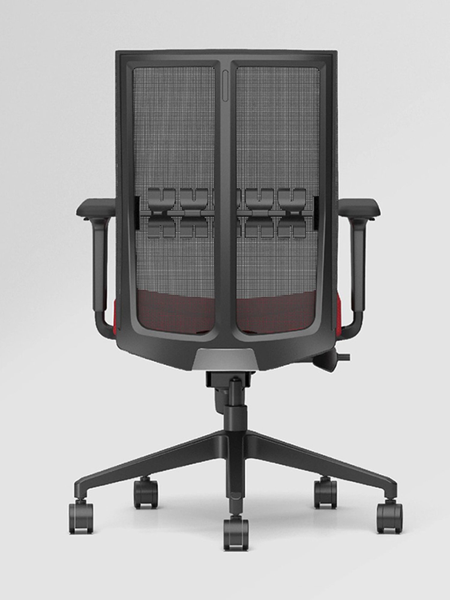 Godrej Interio Aero Full Red Fabric Standerd Office Executive Chair