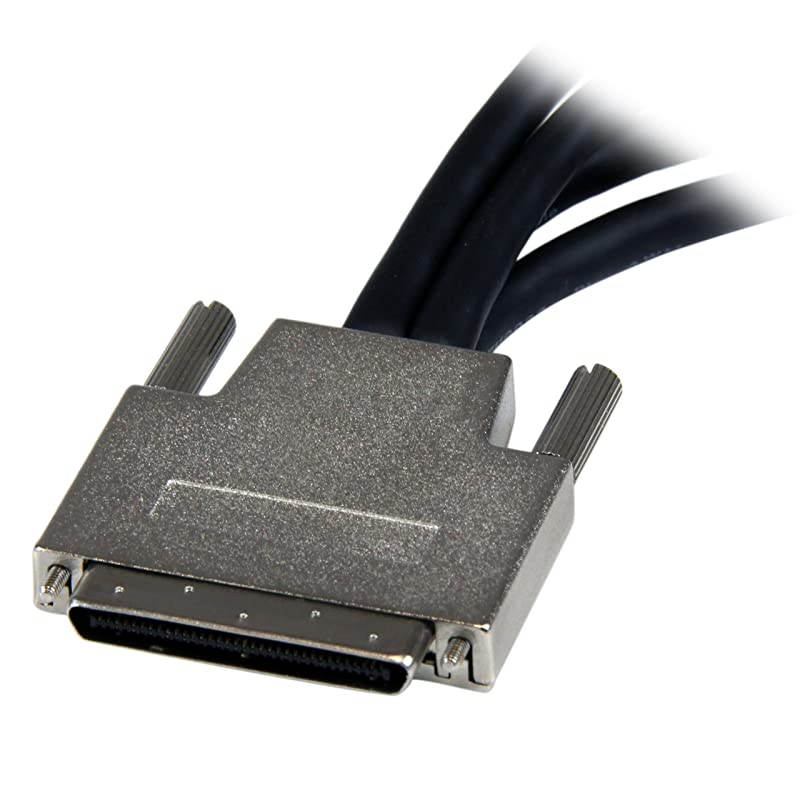 com VHDCI to Quad DVID Splitter Breakout Cable VHDCI M to 4 port DVID F Cable for NVIDIA VisionTek Graphics Cards VHDCI24DVI