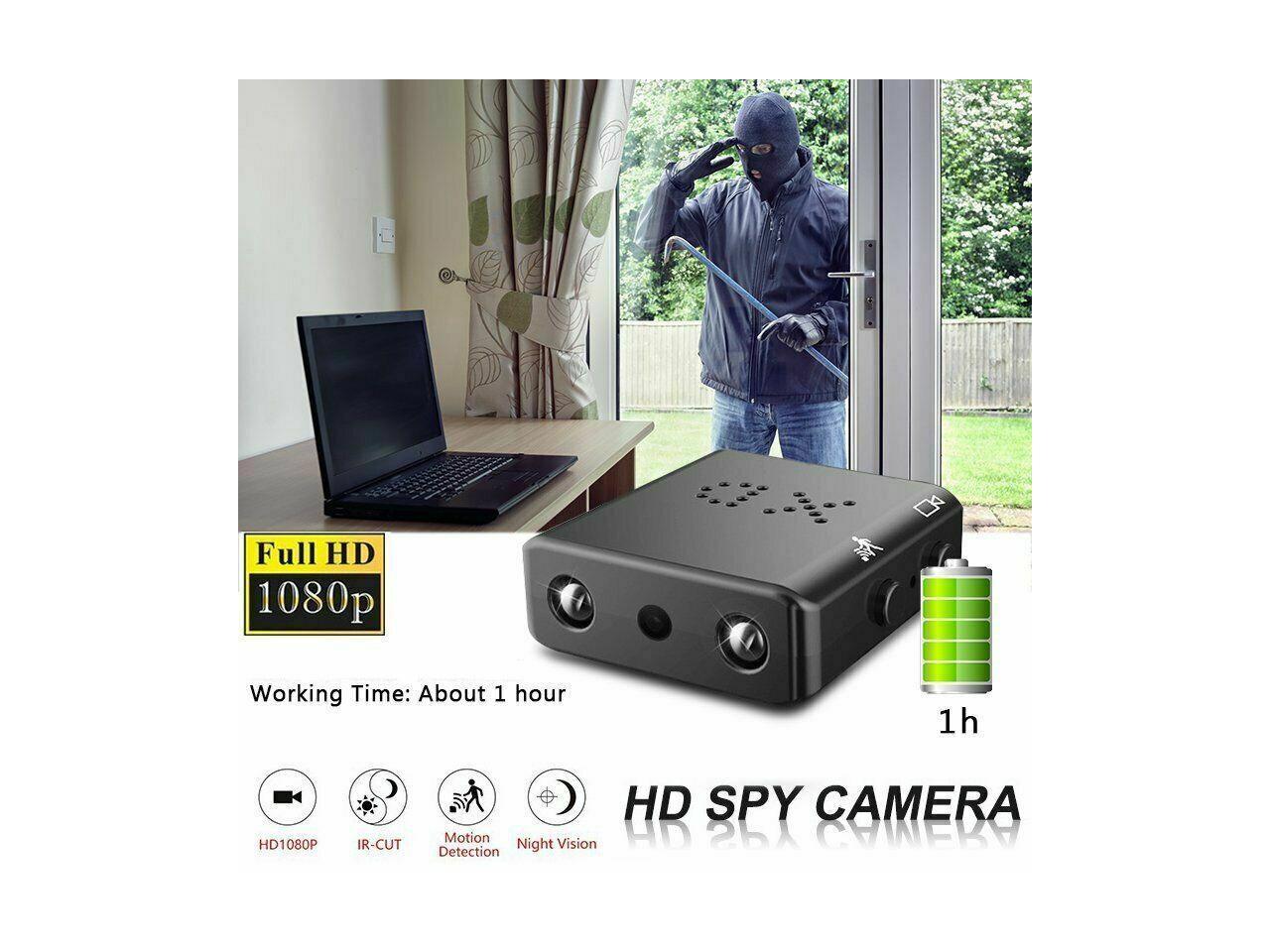 1080P Full HD Mini Hidden Spy Camera Infrared IR-CUT Camera Night Vision NVR DVR