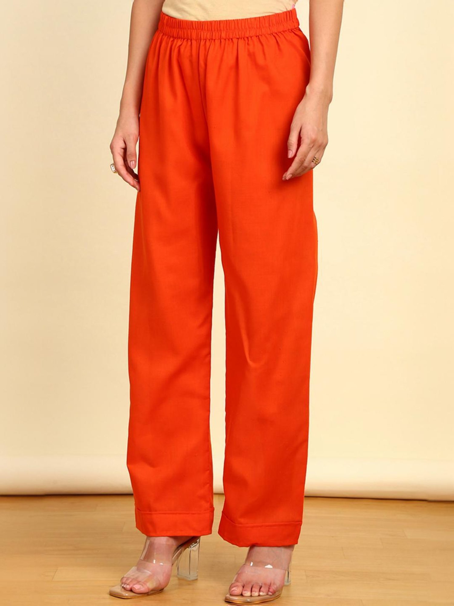 Soch Womens Fuchsia Bandhani Print Cotton Unstitched Dress Material