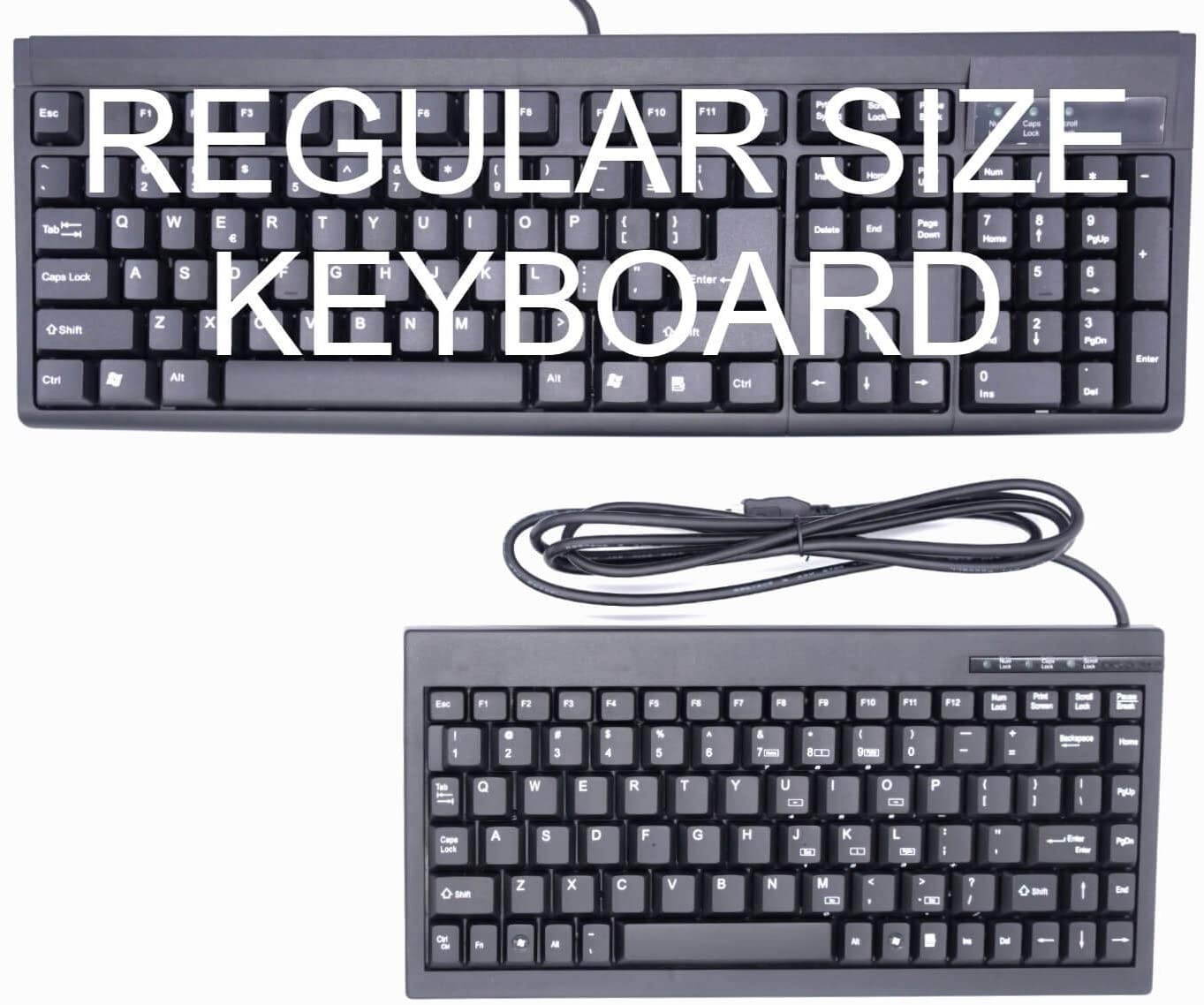 Solidtek Mini Keyboard KB-595BU - Keyboard (J70575) Category: Standard Keyboards
