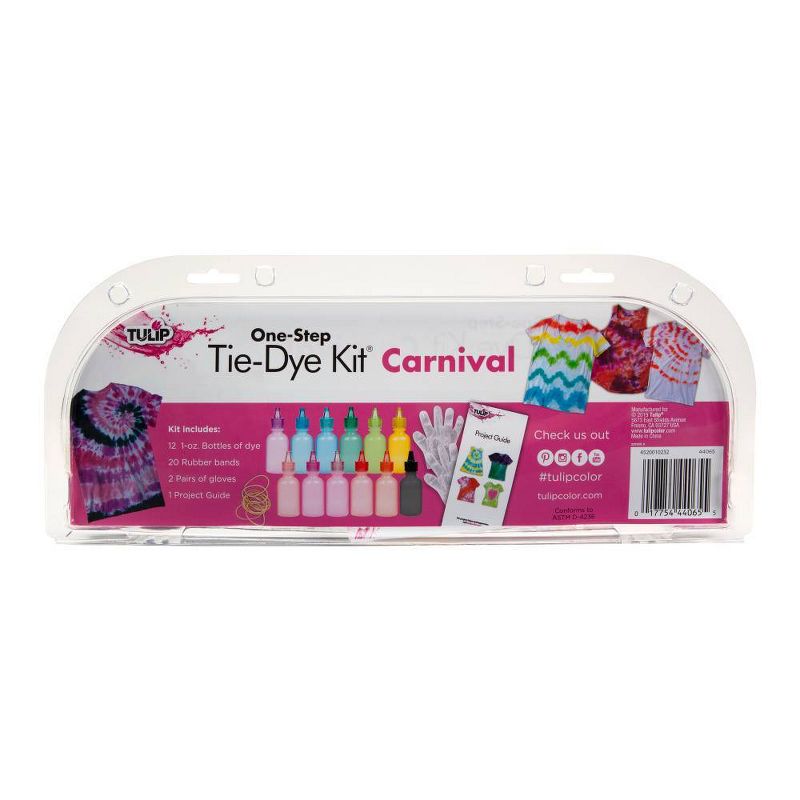 Tulip 12 Color One-Step Tie-Dye Kit - Carnival