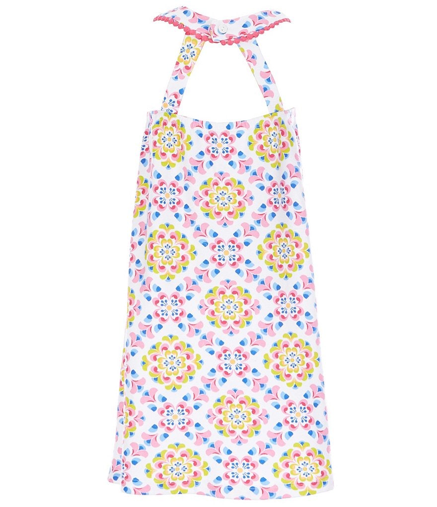 Rare Editions Little Girls 2T-6X Geometric Trapeze Dress