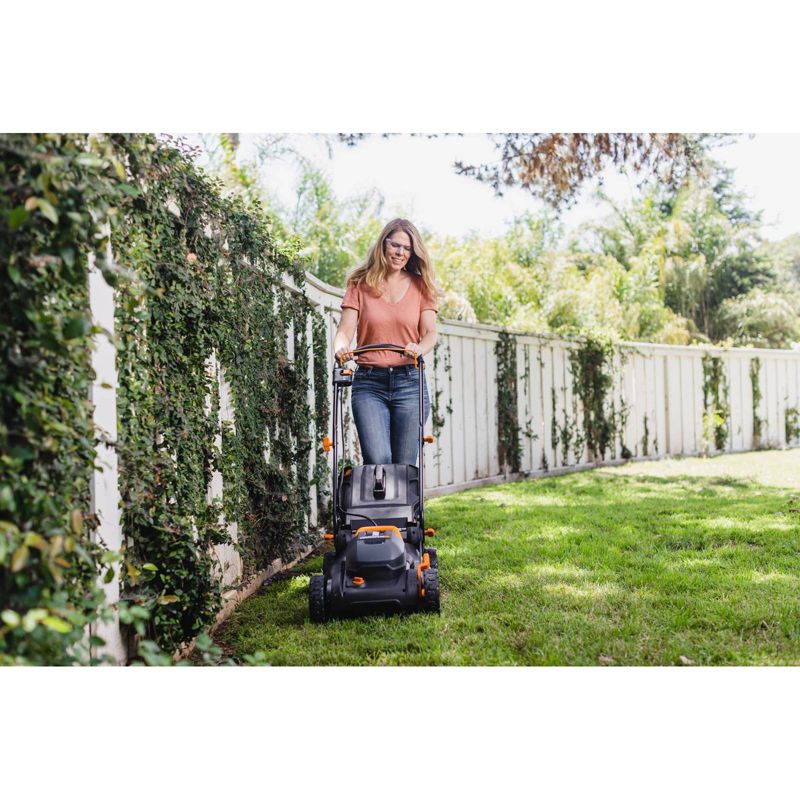 14" 120 Volts, 60Hz, 8 Amp, 960 Watts Corded Electric Lawnmower - Green - Earthwise