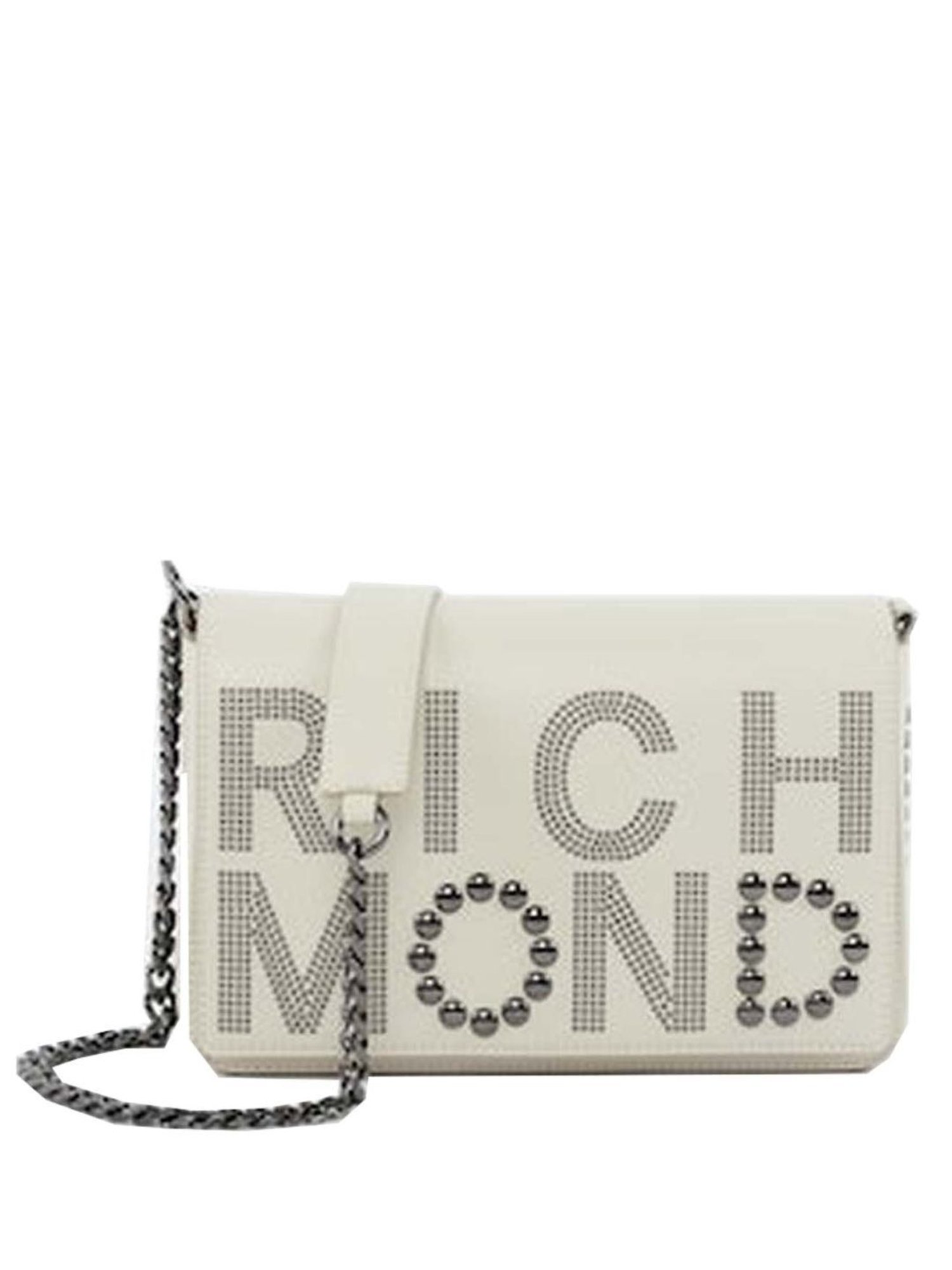 John Richmond Natural Odoo Large Shoulder Bag