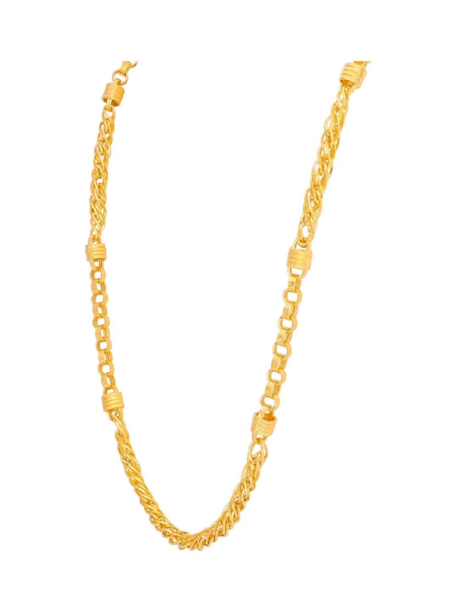 Waman Hari Pethe Jewellers BIS Hallmark 22k Yellow Gold Chain
