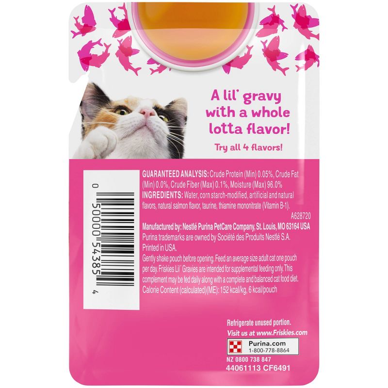 Friskies Gravies Savory Salmon Flavor Wet Cat Food - 1.92oz