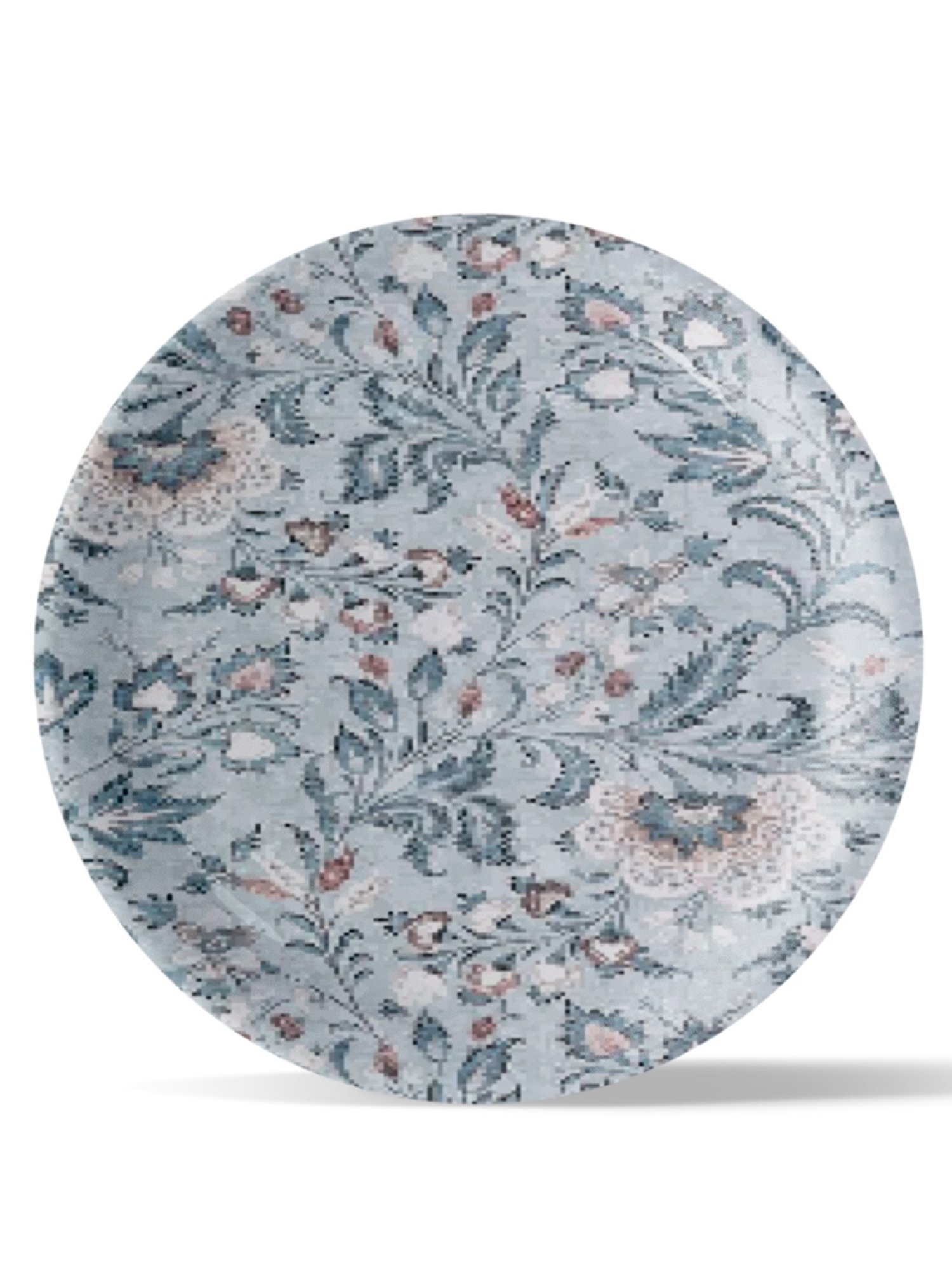 Nestroots Ethnic Printed Multicolor Porcelain Wall Plate