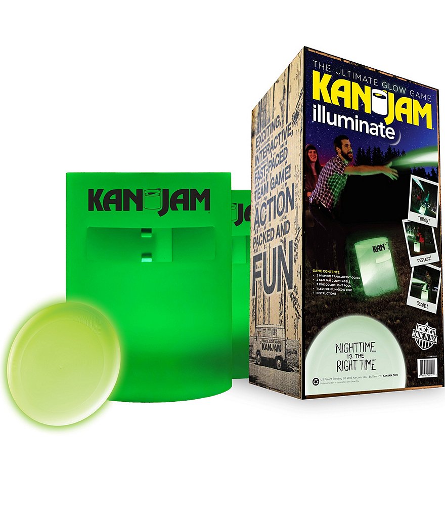 Kan Jam Outdoor Frisbee Illuminate Game Set